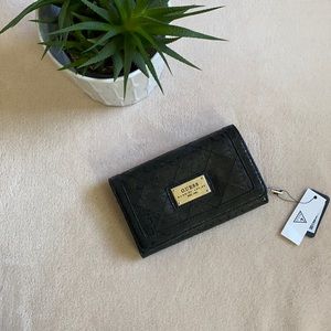 Black Guess logo wallet